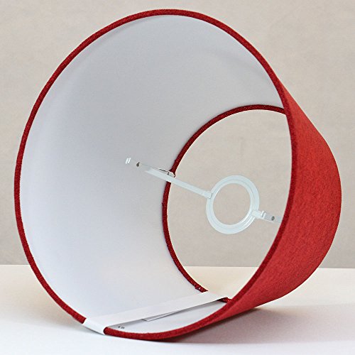Sorpetaler Leuchtenschirm Lampenschirm Freestyle Rund offen Natur rot SRM30.240 - 3