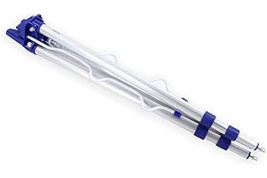 ALOMEJOR Supporto per Treppiede da Pesca Telescopico Regolabile Pieghevoli per Canne Attrezzatura da Pesca