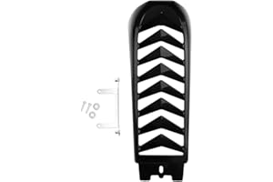 Areyourshop Lower Front Chin Spoiler Air Dam Fairing Cover Fits for Harley Softail Street Bob Breakout Fat Bob 2018-2022,Lower Radiator Cover Black