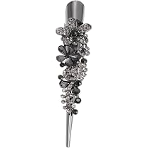 Braut-Haarspange Mit Strass – Elegante Krokodilclip Aus Metall Für Hochzeit, Party Oder Alltag