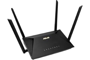 ASUS RT-AX53U - Routeur Wi-Fi 6 AX1800, Double bande, OFDMA, MU-MIMO, Sécurité AiProtection par TrendMicro, Adaptive QoS, Connexion mobile 4G et 5G
