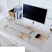 Produktbild Tischdecke Pvc Mouse pad Tastatur-pad Untersetzer Wasserdicht] Weiche Glas Kunststoff Kristall-teller-E 30x80cm(12x31inch)