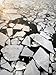 Produktbild Leinwand-Bild 30 x 40 cm: "Ice drift on the river. Abstract background.", Bild auf Leinwand