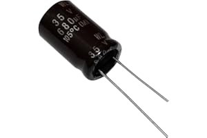 AERZETIX: 10 x condensadores electrolíticos radiales LOW ESR 680µF ± 20% 35V THT 105°C 5000h Ø12x20mm