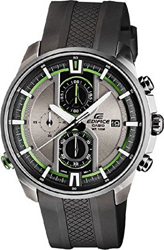 Casio Herren-Armbanduhr XL Edifice Analog Quarz Edelstahl EFR-533PB-8AVUEF