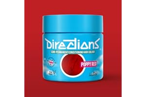 2 x La Riche Directions Semi-Permanent Hair Color Bote de 100 ml (Poppy Red)