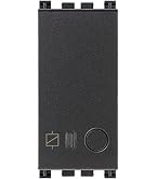 VIMAR 0K03925.05 Arké Kit Comando Connesso, Senza Fili E Senza Batterie, VIEW Wireless Standard Bluetooth Completo Di Supporto Tasti Placca 2m Grigio Bianco 62739267