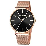 Herren Uhr Anastasia. Herrenuhren Herren BeiläUfig GeschäFt Runde Edelstahl Sport Analoge Quarzuhr Herren Armbanduhr Herrenuhr Angebot,Mann Beobachtet,Bralette Uhr Geschenk,Uhr Herren Schwarz
