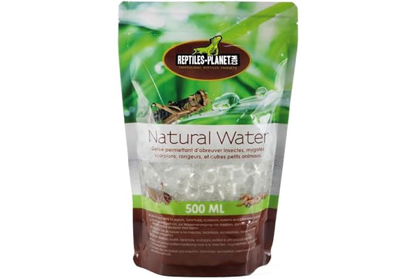 Reptiles Planet - Natural Water - Billes d'Eau Gélifiée - 500 ml