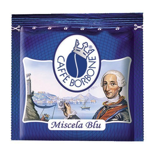 examen Cafè Borbone - 600 capsules de cafè de Italien Premium - mélange bleu - 100% Arabica - standard ESE 44mm - intensité 7/10