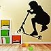 Produktbild Roller Kinder Wandkunst Aufkleber Wandaufkleber Wandbild für Wohnkultur Wohnzimmer Kinderzimmer DIY Wasserdichte Dekoration Zubehör 43X50CM