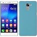 Produktbild PhoneNatic Case für Huawei Honor 7 Hülle hellblau gummiert Hard-case + 2 Schutzfolien