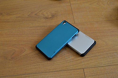 NSY - Slim Armor Case For Sony Experia Z2 Hard Shockproof Tough Bumper Case - New Look (Light Blue)