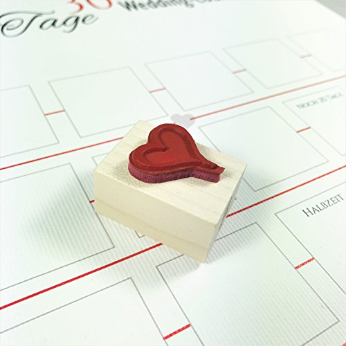 Countdown-Kalender für die Hochzeit – Wedding Countdown für das Brautpaar (30 Tage) - 3