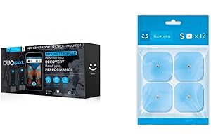 BLUETENS DUO SPORT ELECTROSTIMULATEUR CONNECTE SANS FIL, APPAREIL D'ELECTROSTIMULATION MUSCULAIRE ET ANTI-DOULEUR