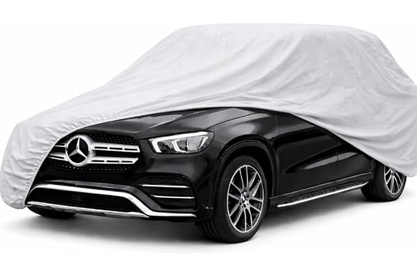 HBCOLLECTION Housse bâche 4 Saisons pour SUV Taille XL imperméable Anti-UV