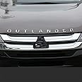 AIYING Car 3D Metal Sticker, Badge Nameplate Decoration Decal, Front Grille Color Trim Logo, Exterior Accessories, For Mitsu-bishi Outlander