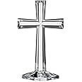 Marquis by Waterford Selah Standing Cross, 10-Inch, Clear, First Communion Gift, Baptism Gift