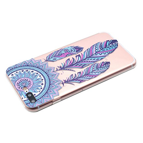 iPhone 7 Plus Fundas Transparente  iPhone 7 Plus Carcasa Piel  Moon mood Cristal Claro Funda Protectora Parachoque Gel TPU Silicona Funda Case Trasero Caso Cubierta para iPhone 7 Plus 5 5 pulgadas Capas Caja de Tel  fono C  scara Flexible Concha Blanda Resistente a las Rayaduras Cases Covers Bumper