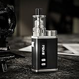 IJOY CIGPET® ANT 80W E Zigarette/E shisha Vape Box Mod Starterset, Top Refill Vaping Kit mit Sub 0,25 Ohm Verdampfkopf, Dampftank RBA 2ml, HD OLED-Anzeige Vaporizer Elektronischer Zigaretten | VW /TC (Temperaturregelung) Box Mod mit 18650 Batterie, Ohne Nikotin, Schwarz -