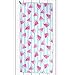Produktbild DecoKing Strandtuch 80x180 cm Mikrofaser kühlend schnelltrocknend leicht saugstark Anti Sand Wassermelone Badetuch Duschtuch Sporthandtuch Reisehandtuch weiß Amarant blau Watermelon