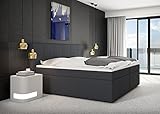Miosono® Design Boxspringbett 'GRACE' mit Neo Stoff-Bezug...