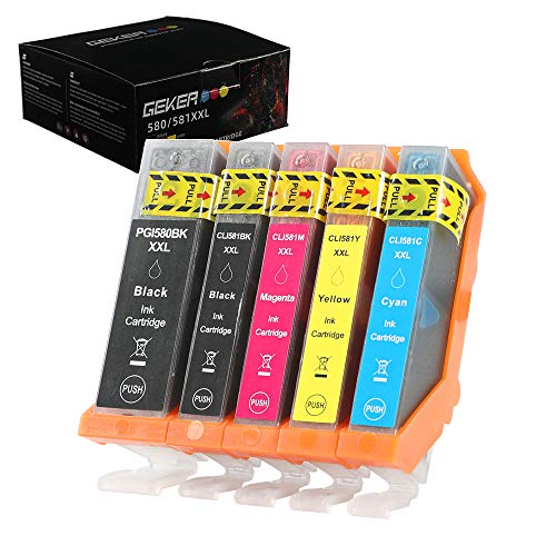 5 Cartuchos de Tinta Geker.