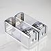 Produktbild No Drill Einzelseifenspender zur Wandmontage, transparent, für Shampoo, Conditioner, Dusche, 500 ml, Silikon, Chrome, Doppelbett