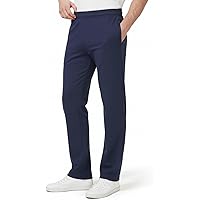 Zylioo Lange joggingbroek voor heren, lange lichtgewicht joggingbroek met ritszakken, elastische taille, atletische broek, Zwart-sneldrogend, S