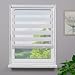 Produktbild Fensterdecor Mini Duo-Rollo Doppelrollo / Weiß 100 x 180 cm (BxH)