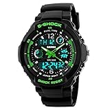 GAOHL Digitaluhren jungen Mode wasserdichte outdoor dual-Anzeige Taucheruhr , 4