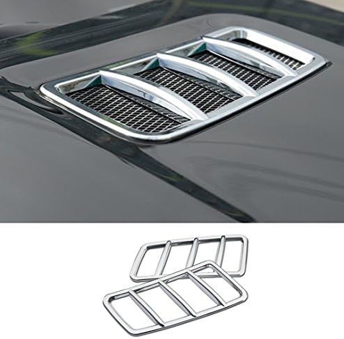 Auto Exterior Styling ABS Chrome Engine Roof Hood Sticker Trim Car Accessory