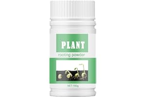 BNOYONERAS Poudre d'enracinement pour Boutures, Hormones de Bouturage Poudre, Stimulateur Racines d'engrais, Poudres d'enracinement Succulente, Enracinement RapiPour Les Poudres Croissance 100g