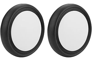 YOSOO HEALTH GEAR Roues en Caoutchouc pour Poussettes bébé, Poussettes de Rechange Yoyo Babyzen Roues Avant Arrière en Caoutchouc Accessoires pour Yoya Vovo Landau avec Outils (Une paire de roues arrière)