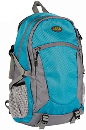 ZC&amp;J 36-55L large capacity backpack, outdoor adjustable anti-tear waterproof backpack, men and women universal fashion stitching backpack,D,32-40L
