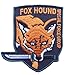 Produktbild Metal Gear Fox Hound Foxhound Special Force Original Logo embroidered aufnäher patch