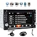 Produktbild Autoradio Doppel Din Autoradio mit GPS Navigation in Dash Head Unit HD Video unterstützt 1080p DVD CD Audio Player GPS Sat Nav Radio Bluetooth SWC Dual Zone Subwoofer USB SD AUX Colorful Button Licht Wireless hinten Kamera