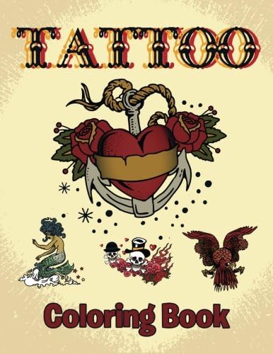 Tattoo Coloring Book
