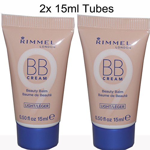 Rimmel BB Cream 9-in-1 Skin Perfecting Makeup Shade Light - 33ml 2x 15ml Tubes