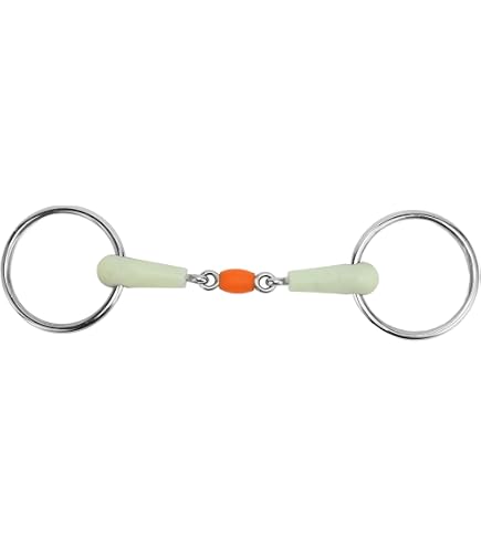 Mors de cheval en acier inoxydable, filet à mâcher pour cheval, rouleau