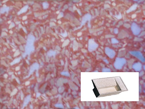 Preisvergleich Produktbild Waschbrett Waschküche CM100 X 61 X 32H rot antik poliert