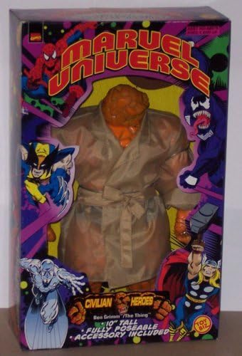 10 Ben Grimm/The Thing in Trench Coat Action Figure - Marvel Universe Civilian Heroes by Fantastic 4