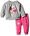adidas Minnie Mouse Baby's Tracksuit Multi-Coloured Grau/Pink Size:EU 86