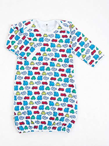 Tadpoles Cotton Sleep Gown, Little Driver, 0-6 Months