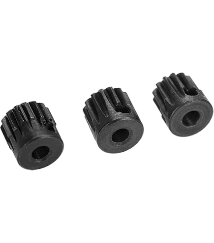 Lot De 5 Pignons Moteur 5mm – 17T à 21T, 32DP, Hauteur 14mm, En Métal, Pour Voiture RC 1/8 Brushless !