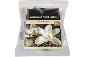 PRIDE HOME & GARDEN Fresh Scented Tealight Candle with 8 Hour Burn Time| Long-Lasting Tealights Candle Set | Fancy Tealight Candle for Home Decoration | Premium Quality Scented Tealights (Vanilla and Sandalwood)