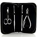 Dupont ® Professional Ingrown Toenail Kit - Clippers,File,Scissors,Lifter with Portable Pouch