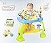 Multifunctional Baby Jumping Chair - Baby Jumper + Baby Walker + swivel Seat - Jumperoo - Baby Bouncer - Baby Activity Center - Baby Activity - BLUE