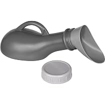 Urinoir Portable Unisexe 1 Litre - Avec Bouchon étanche, Pour Camping, Road Trip, Activités Extérieures