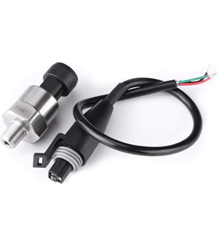 Sensore Pressione WOLONG CAR 1/8NPT 100PSI 5V – Olio, Combustibile, Gas, Acqua – Nuovo